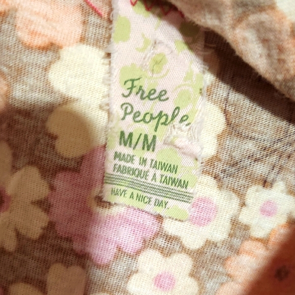 Free People Floral Wrap Mini - Picture 2 of 2